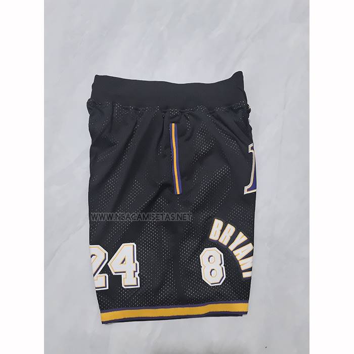 Pantalone Los Angeles Lakers Mitchell & Ness Hardwood Classics Negro